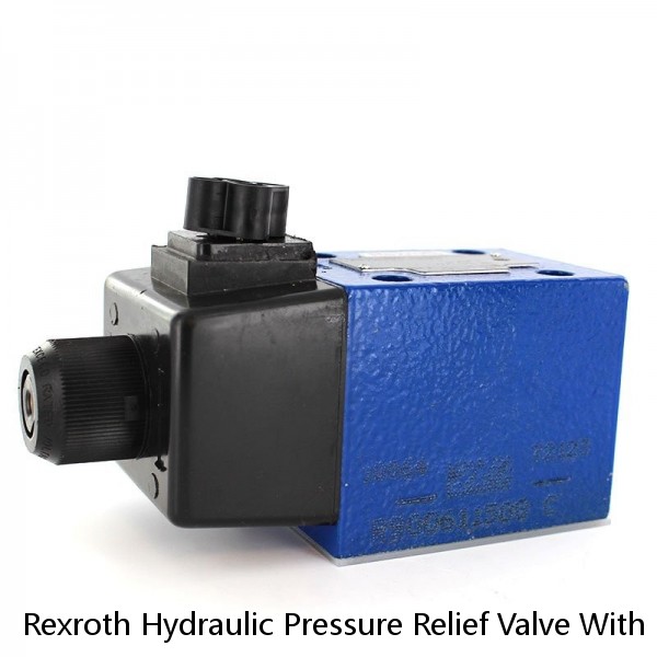 Rexroth Hydraulic Pressure Relief Valve With Detachable Coil 4WRA10 Series #1 image